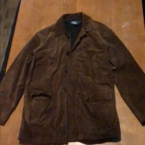 Suede Polo by Ralph Lauren jacket